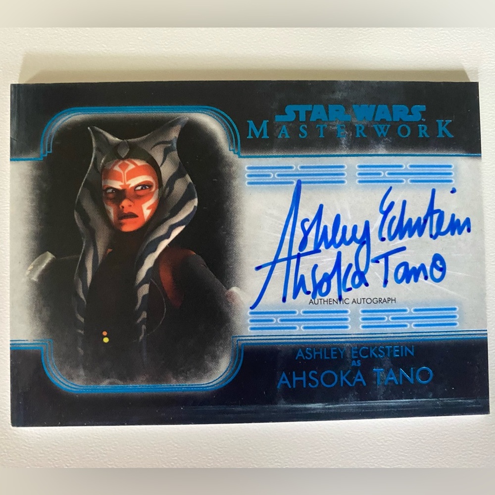 STAR WARS 2020 TOPPS MASTERWORK A-AEA ASHLEY ECKSTEIN AHSOKA TANO AUTOGRAPH /99